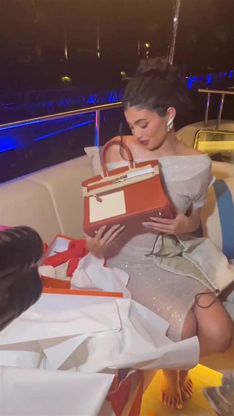 kylie jenner hermes bag birthday|kylie jenner bag.